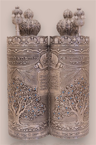 תיק לספר תורה דגם עץ חיים 360